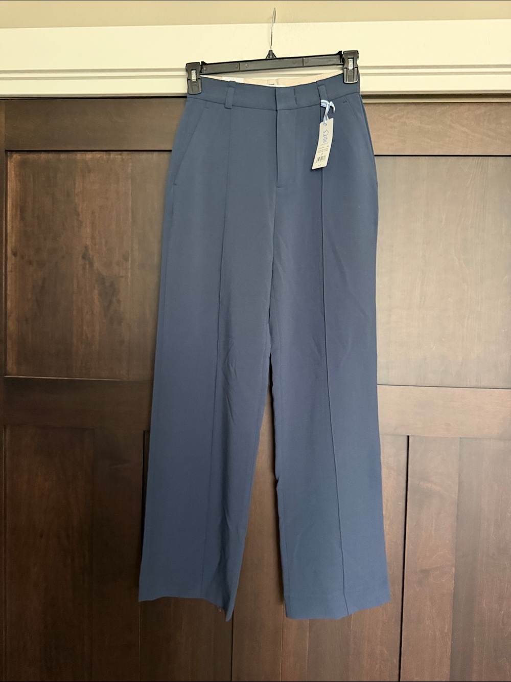 Southern Tide Women’s Harlyn Wide Leg Trousers in Navy Dress Blue size 2